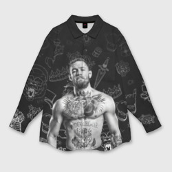 Мужская рубашка oversize 3D Conor McGregor