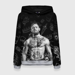 Женская толстовка 3D Conor McGregor