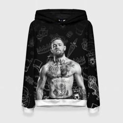 Женская толстовка 3D Conor McGregor