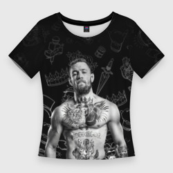 Женская футболка 3D Slim Conor McGregor