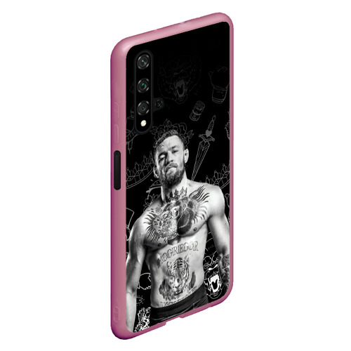 Чехол для Honor 20 Conor McGregor, цвет малиновый - фото 3