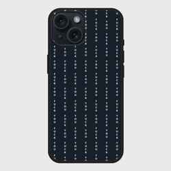 Чехол силиконовый для Apple iPhone 15 матовый Конор МакГрегор