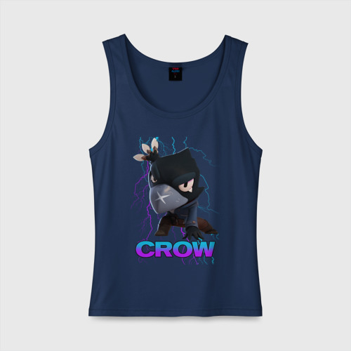 Женская майка хлопок Brawl Stars crow