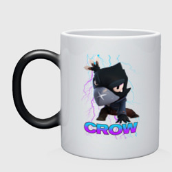 Кружка хамелеон Brawl Stars crow