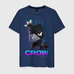 Мужская футболка хлопок Brawl Stars crow