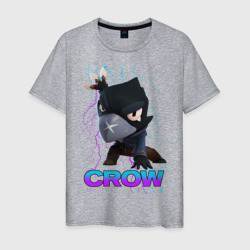 Мужская футболка хлопок Brawl Stars crow