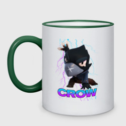 Кружка двухцветная Brawl Stars crow