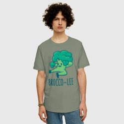 Мужская футболка хлопок Oversize Brocco Lee - фото 2