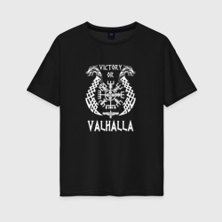 Женская футболка хлопок Oversize Valhalla