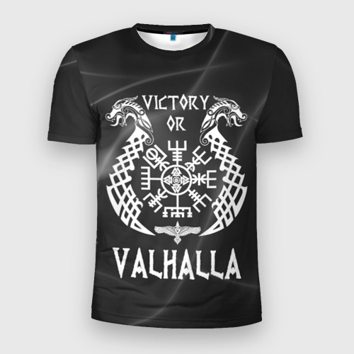 Мужская футболка 3D Slim Valhalla, цвет 3D печать