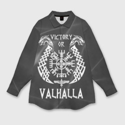 Мужская рубашка oversize 3D Valhalla