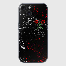 Чехол для iPhone 15 силиконовый с защитой камеры Payton Moormeier - тикток