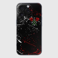 Чехол для iPhone 16 Pro Max силиконовый с защитой камеры Payton Moormeier - тикток