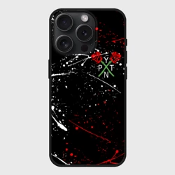 Чехол силиконовый для Apple iPhone 15 Pro Мax матовый Payton Moormeier - тикток