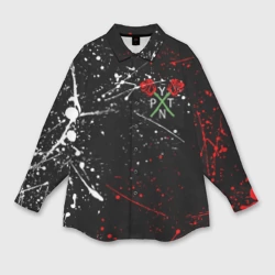 Мужская рубашка oversize 3D Payton Moormeier - тикток