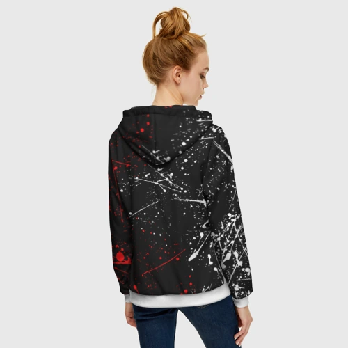 Женская толстовка 3D на молнии Payton Moormeier - тикток - фото 4