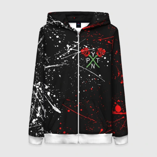 Женская толстовка 3D на молнии Payton Moormeier - тикток