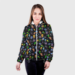 Женская куртка 3D Brawl stars pattern players - фото 2