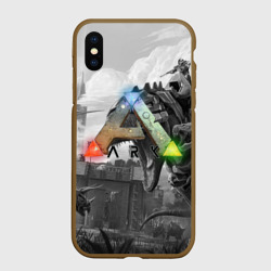 Чехол для iPhone XS Max матовый Ark Survival Evolved