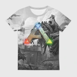 Женская футболка 3D Ark Survival Evolved