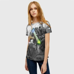 Женская футболка 3D Ark Survival Evolved - фото 2