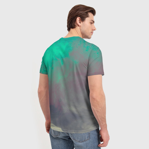Мужская футболка 3D Рыбак, цвет 3D печать - фото 4