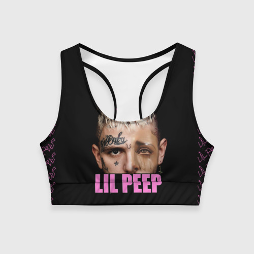 Женский спортивный топ 3D Lil Peep