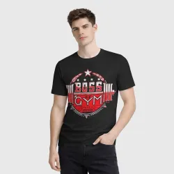 Мужская футболка 3D Boss of gym art - фото 2