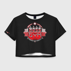 Powerlifting crop top top