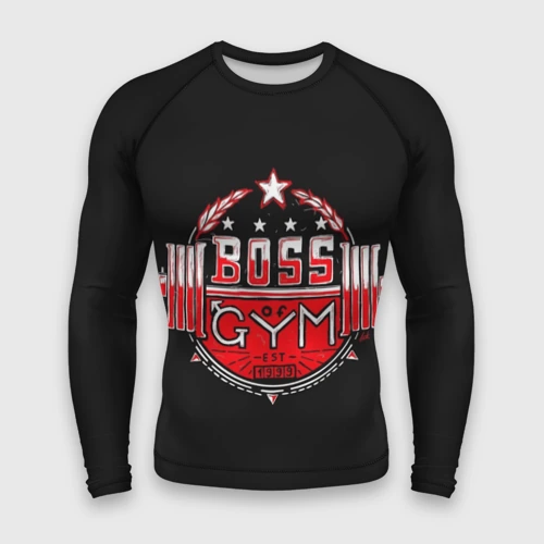 Мужской рашгард 3D Boss of gym art