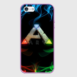 Чехол для iPhone 5/5S матовый Ark Survival Арк сурвивал