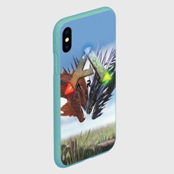 Чехол для iPhone XS Max матовый Ark Survival Evolved - фото 2