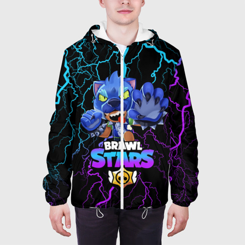 Мужская куртка 3D Brawl Stars LEON, цвет 3D печать - фото 4
