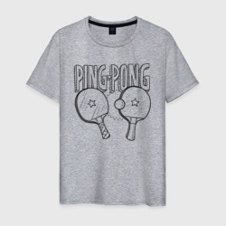 Мужская футболка хлопок Пинг понг