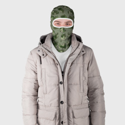 Балаклава 3D Камуфляж с котиками хаки - фото 2