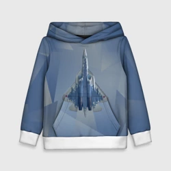 Детская толстовка 3D Су-57