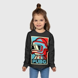 Детский лонгслив 3D PUBG - фото 2