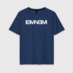 Женская футболка хлопок Oversize Eminem