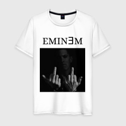 Eminem f**k – Мужская футболка хлопок с принтом купить со скидкой в -20%