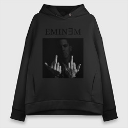 Женское худи Oversize хлопок Eminem f**k