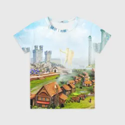 Детская футболка 3D ГЕРОИ меча и магии