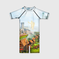 Детский купальный костюм 3D ГЕРОИ меча и магии