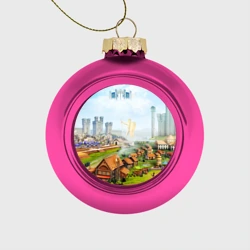 Ёлочный шар стеклянный/пластиковый ГЕРОИ меча и магии