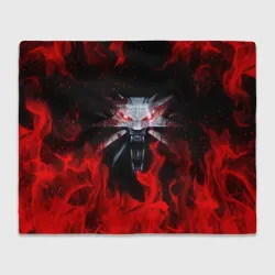 Плед 3D Ведьмак the Witcher Геральт волк wolf