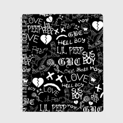 Тетрадь LIL Peep logobombing Лил Пип