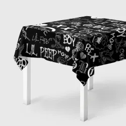 Скатерть 3D LIL Peep logobombing Лил Пип