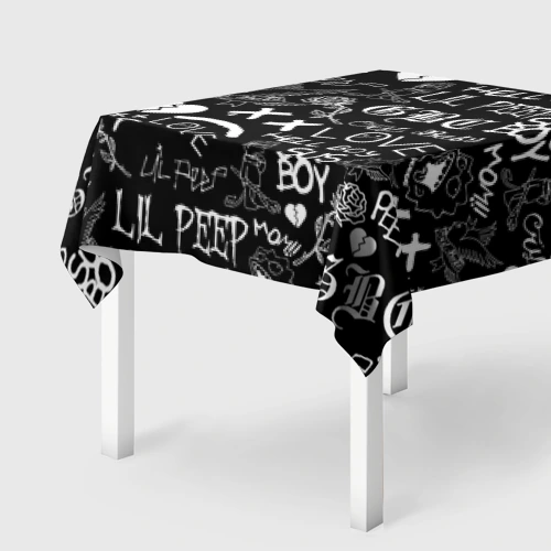 Скатерть 3D LIL Peep logobombing Лил Пип