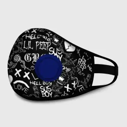 Маска из неопрена LIL Peep logobombing Лил Пип