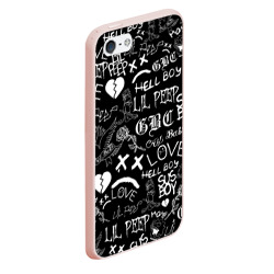 Чехол для iPhone 5/5S матовый LIL Peep logobombing Лил Пип - фото 2