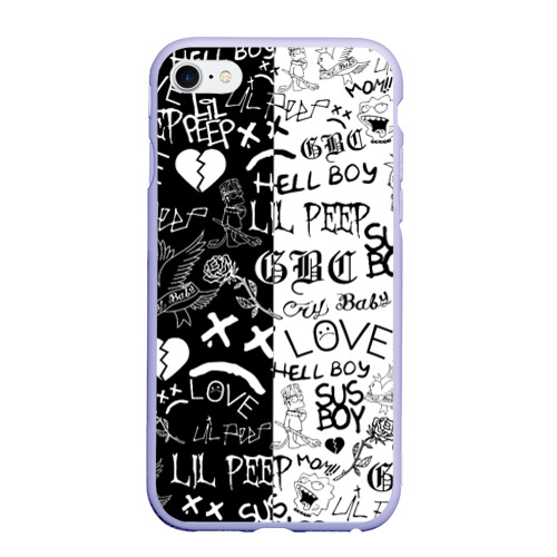 Чехол для iPhone 6/6S матовый LIL PEEP LOGOBOMBING Фото 01 Чехол для iPhone 6/6S матовый LIL PEEP LOGOBOMBING Фото 01